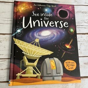 Usborne Flap Book See Inside the Universe Book hardcover